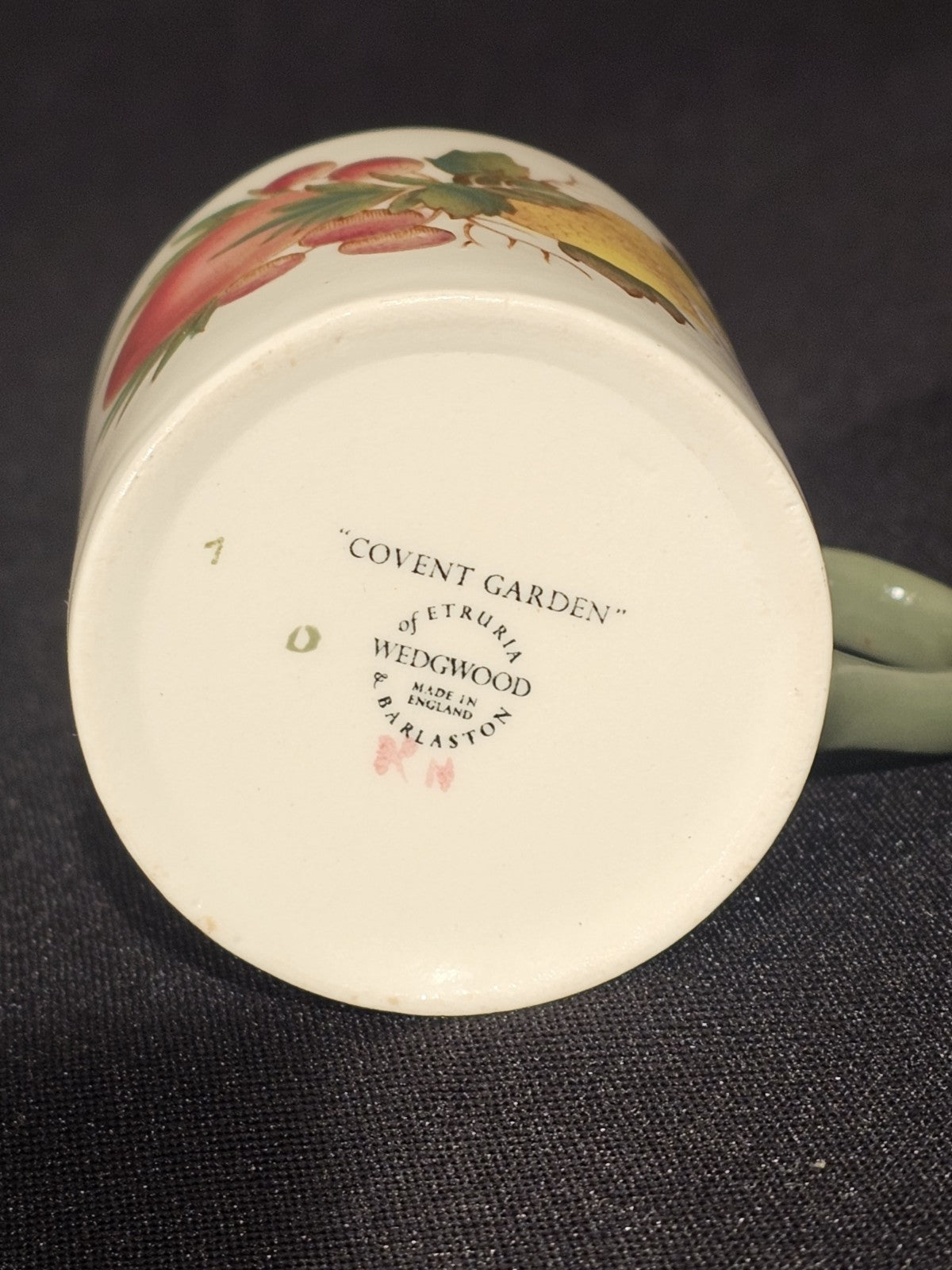 A Vintage Wedgwood Coffee Cup & Saucer Covent Garden Pattern