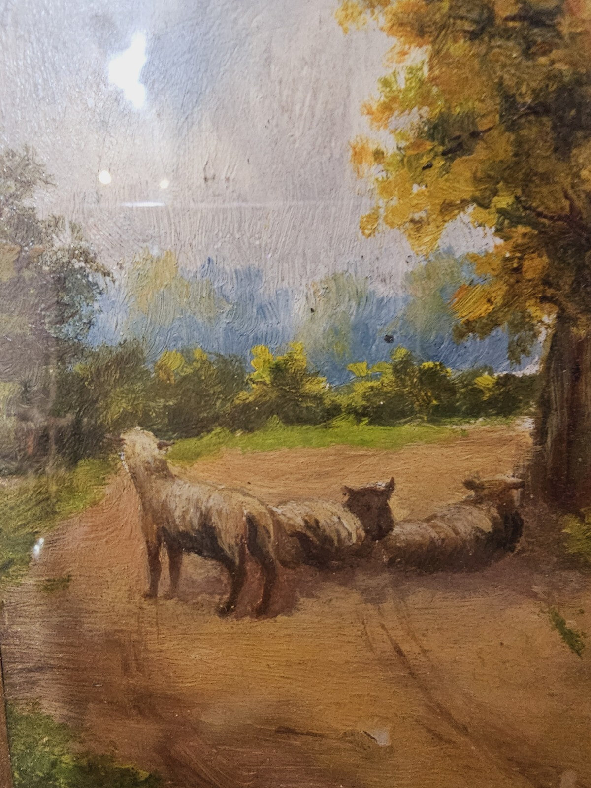 English School Painting, Early 20th Century - Rustic Scenes, Oil on board,