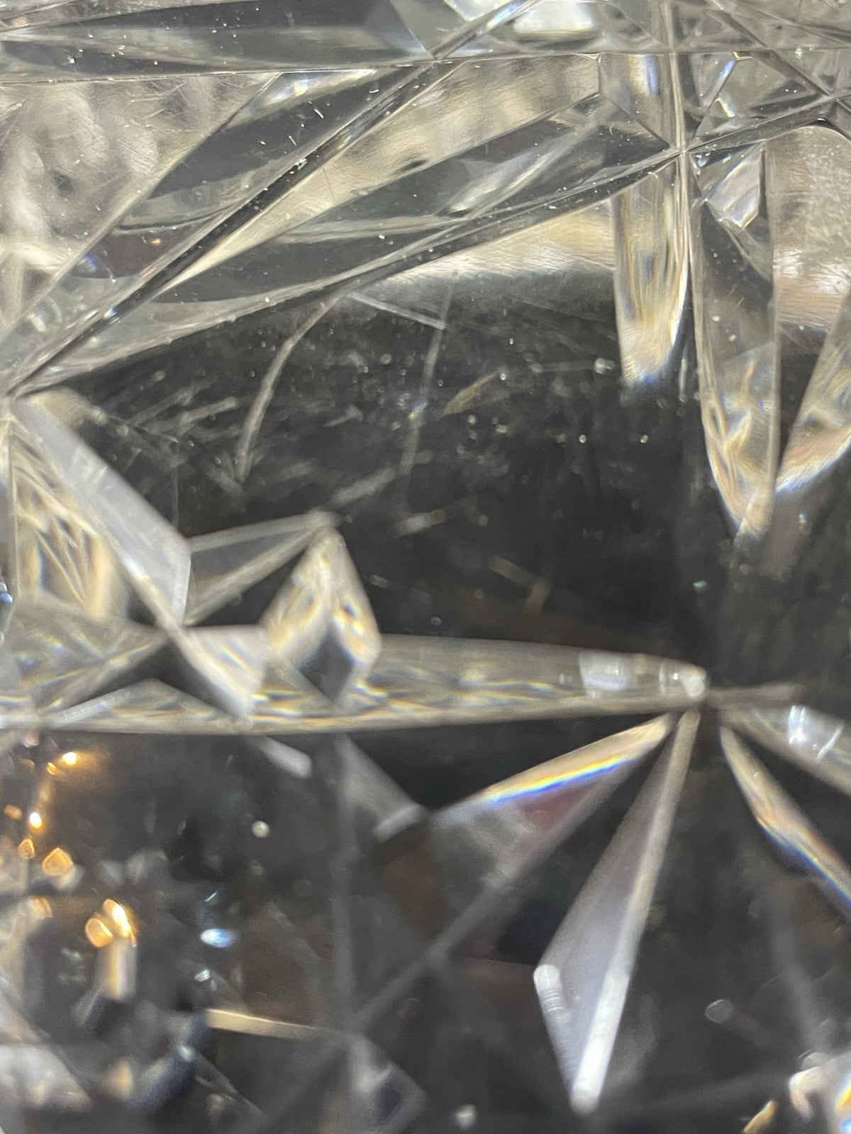 An 19thC Silver Mounted Cut Glass Centrepiece Bowl Hallmarked
