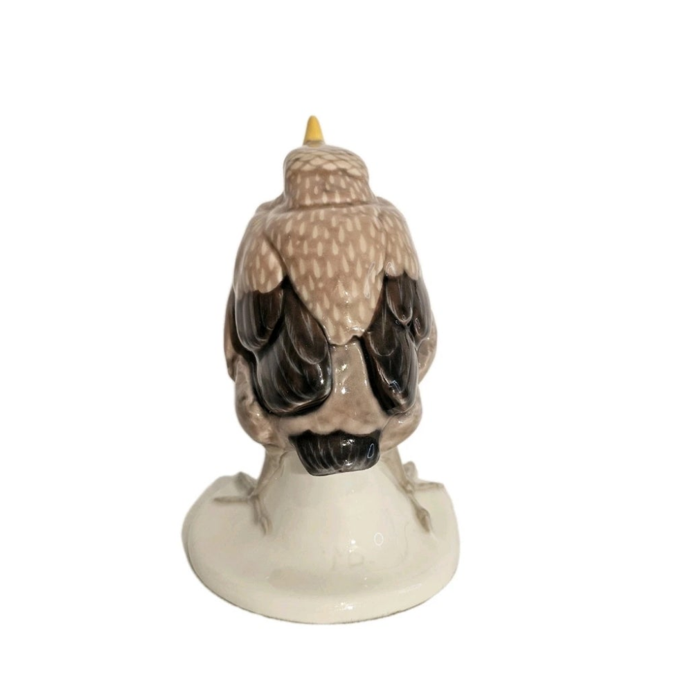 A Meissen Porcelain Figure of a Black Bird Designed by Max Bochmann