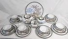 Vintage Japanese Eggshell Porcelain 22 Piece Tea Set Service for Six