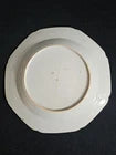 Antique 18th Century Chinese Export Octagonal Blue and White Porcelain Plate