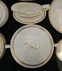 Vintage Royal Worcester Dinnerware Set Anniversary Pattern C1962 19-Piece