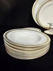 Vintage Royal Worcester Dinnerware Set Anniversary Pattern C1962 19-Piece