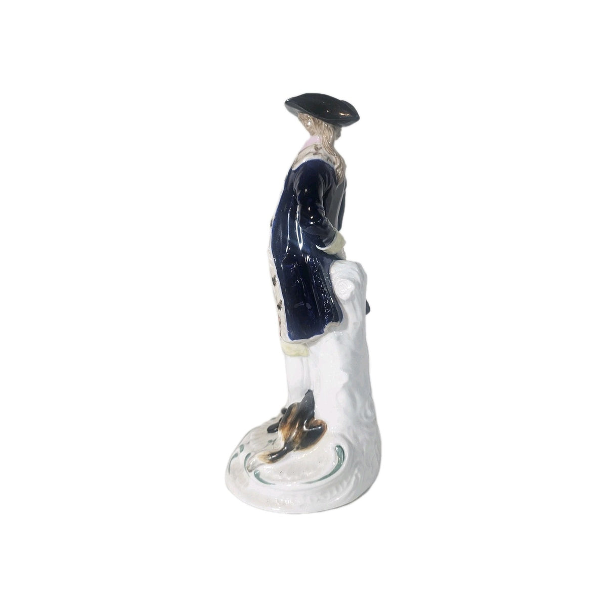 An Antique Spode Figure of a Sportsman, Modelled after Chelsea (1830) Figure