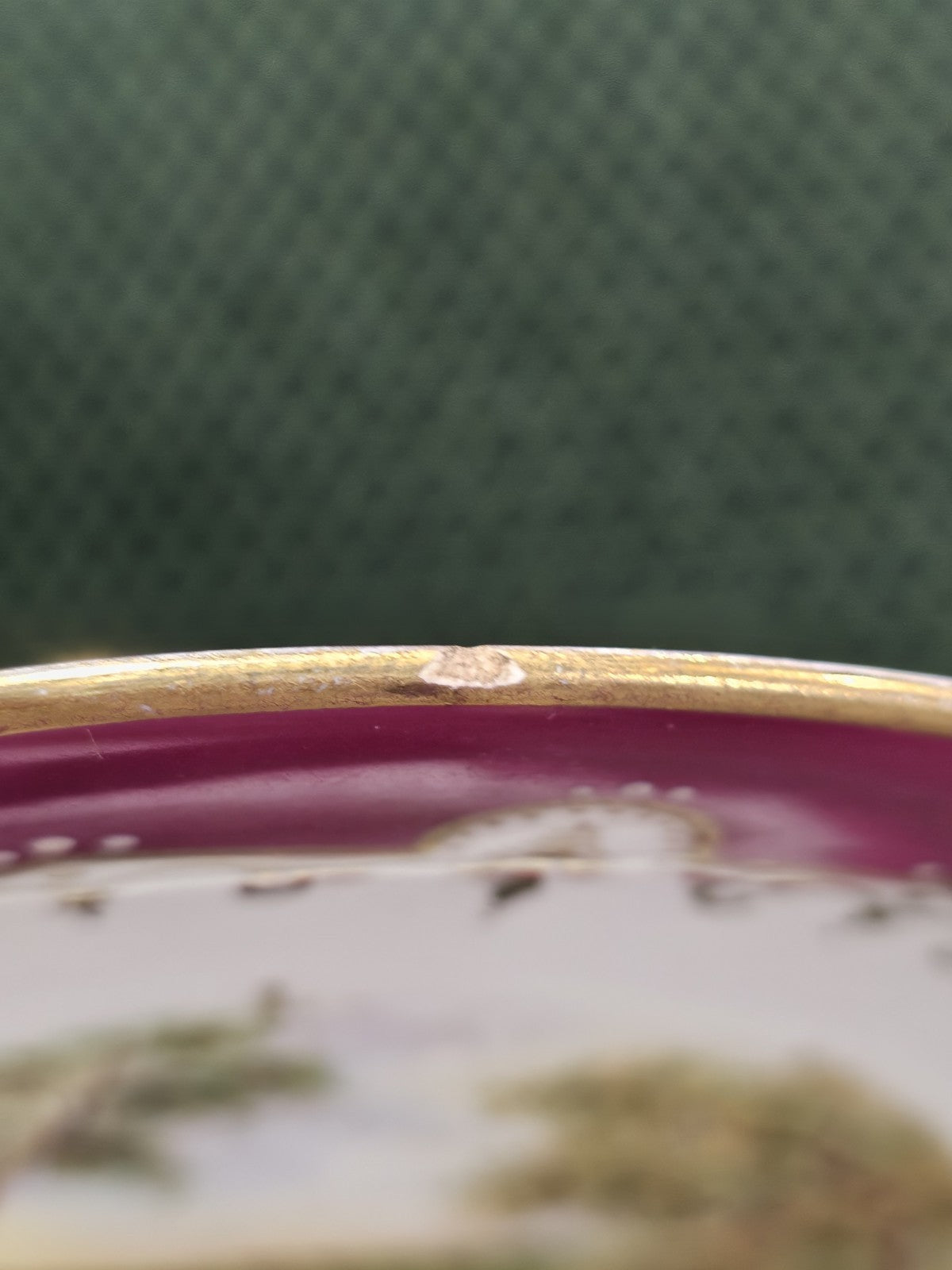 An Antique 19thC Copeland Plate Hand Painted (The Dangle)