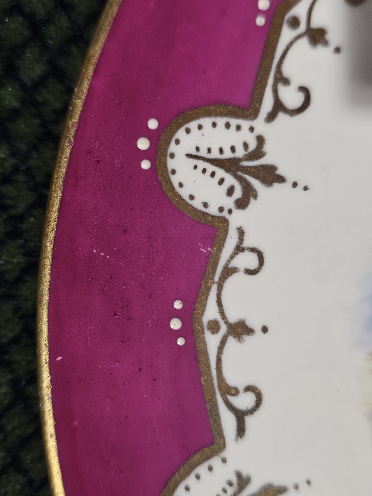 An Antique 19thC Copeland Plate Hand Painted (Ross Castle)