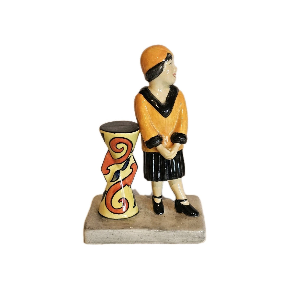 Clarice Cliff Manor Limited Editions Mini Figurine of a Woman -Centenary