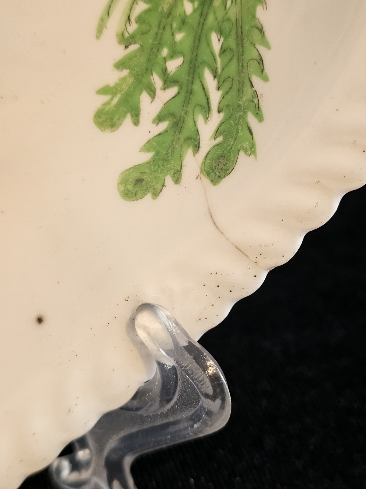 A Charles Bourne Dessert Dish, c.1817-1830 Pattern Number 862 A/F