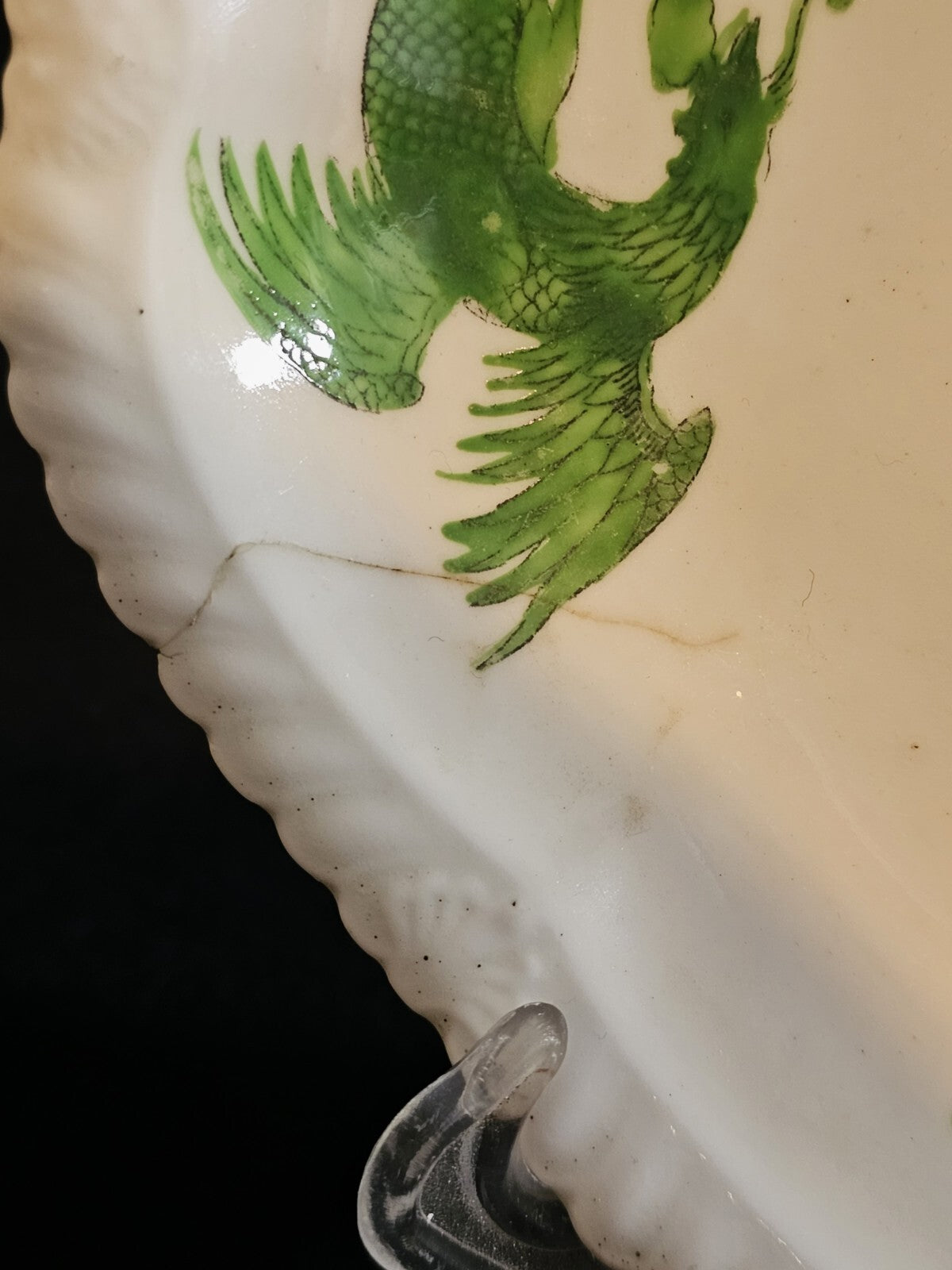 A Charles Bourne Dessert Dish, c.1817-1830 Pattern Number 862 A/F