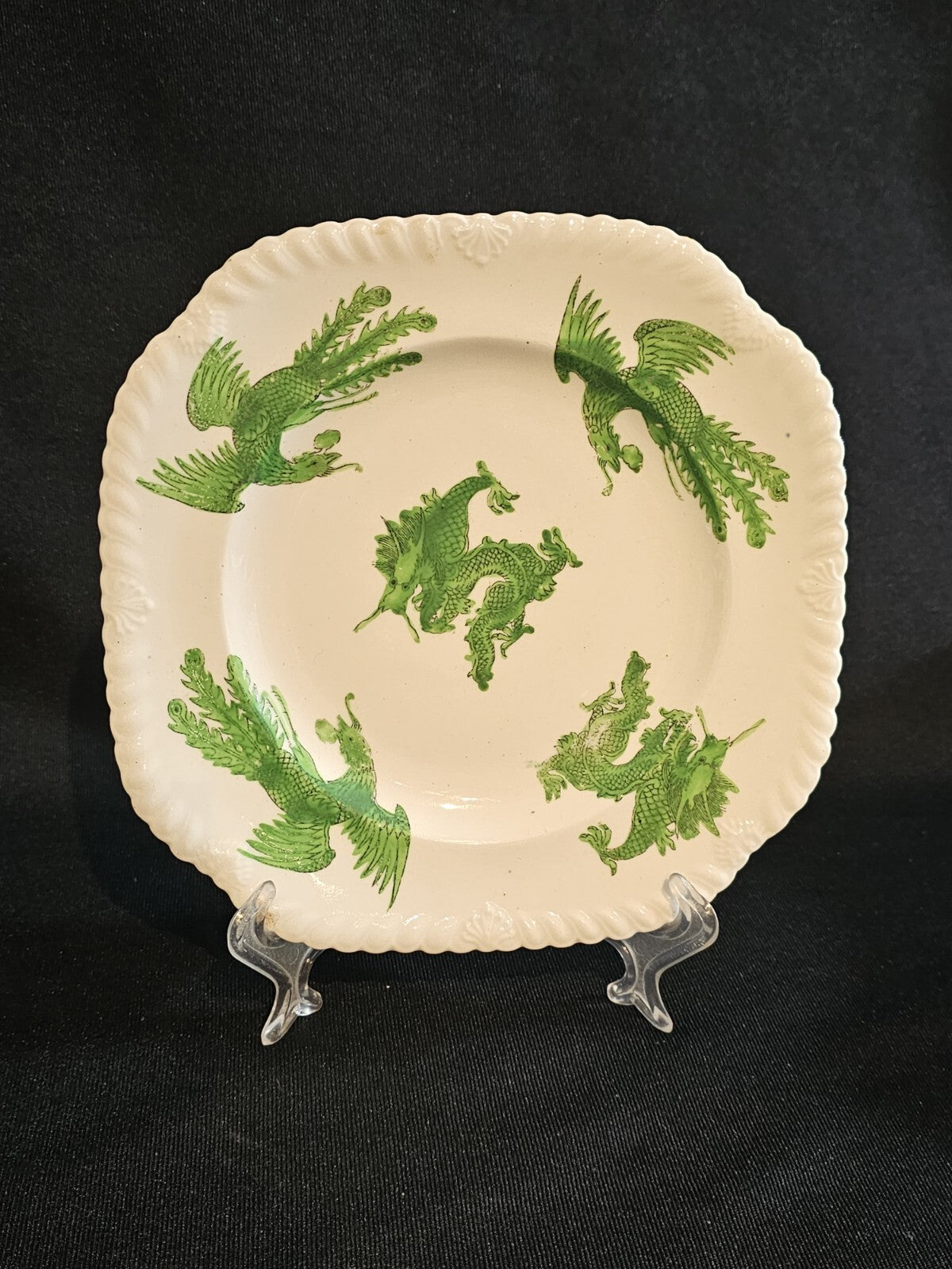 A Charles Bourne Dessert Plate, c.1817-1830 Pattern Number 862