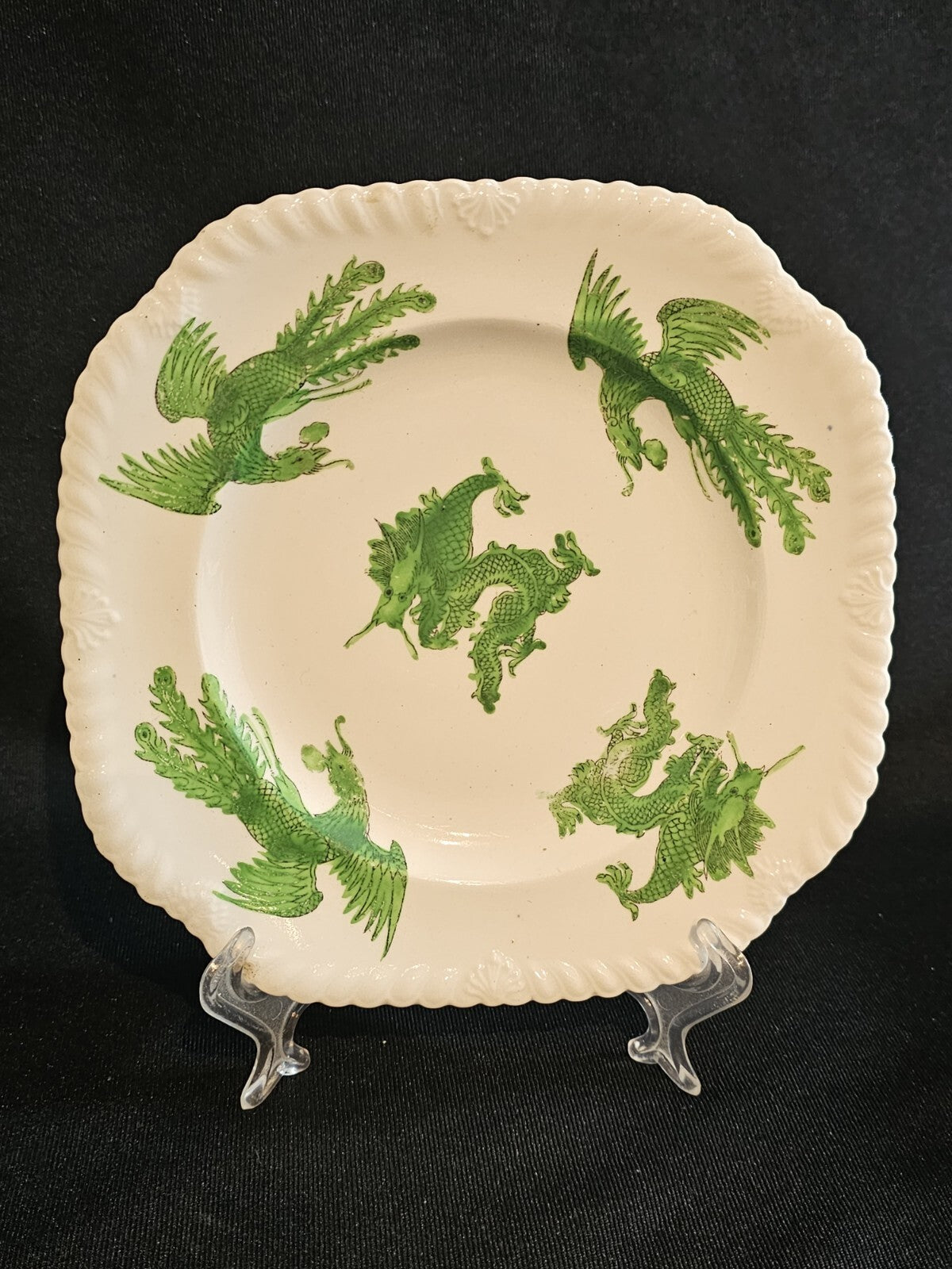 A Charles Bourne Dessert Plate, c.1817-1830 Pattern Number 862