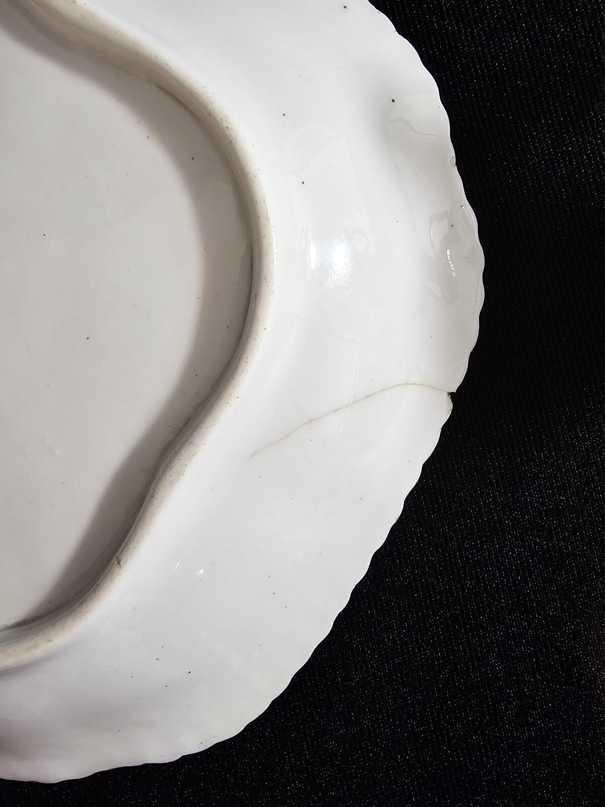 A Charles Bourne Dessert Dish, c.1817-1830 Pattern Number 862 A/F