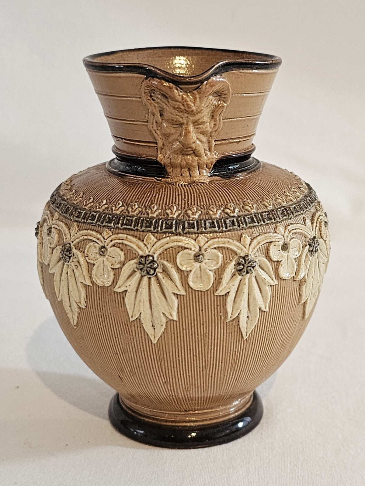 A Doulton Lambeth Stoneware Jug,  C1880, Decorated by Gladys Joyce & Emily Baker