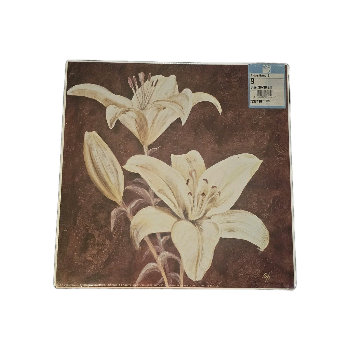 A Vintage Print of Lilies by Raimund Roth New in Packaging