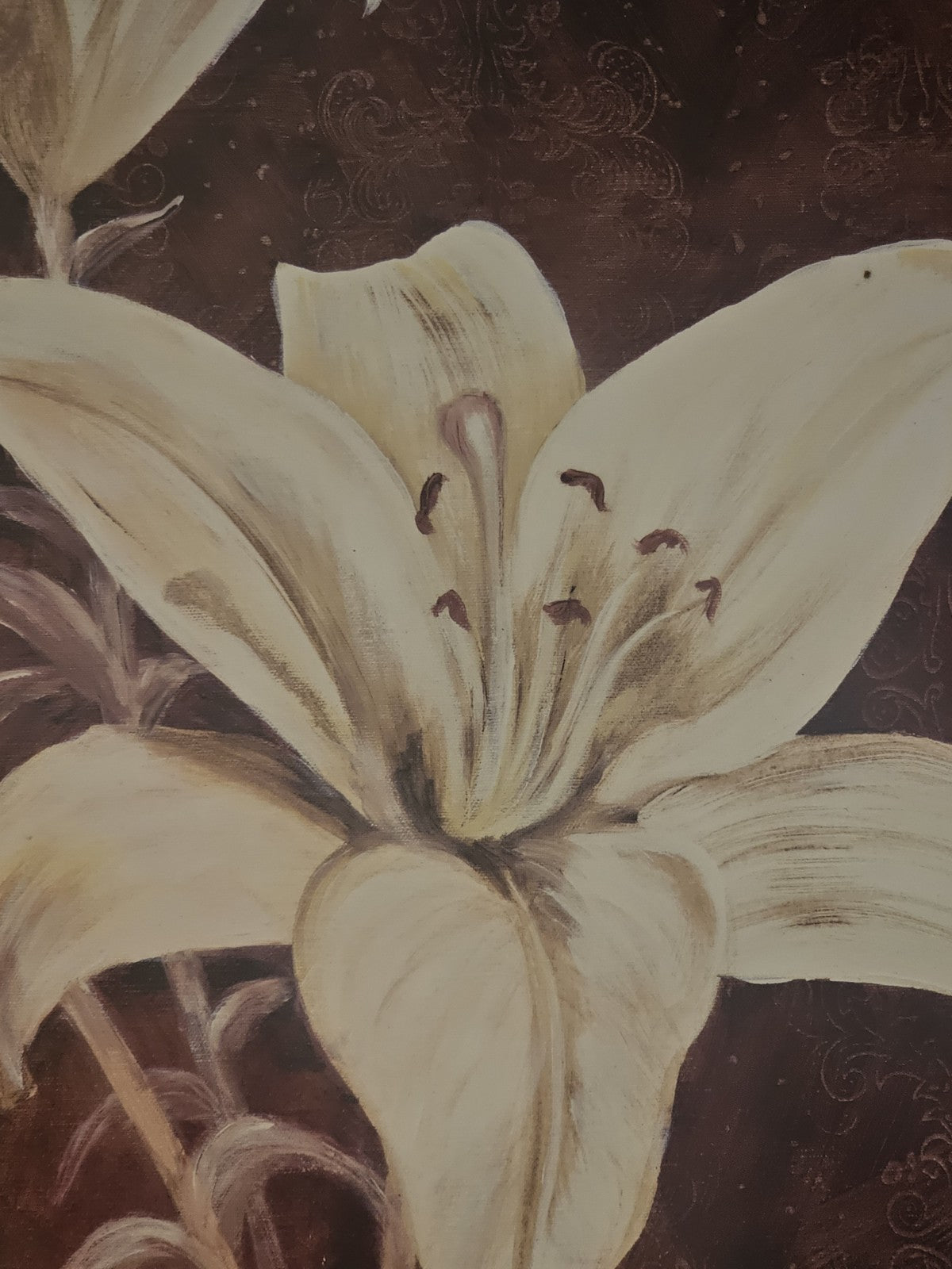 A Vintage Print of Lilies by Raimund Roth New in Packaging