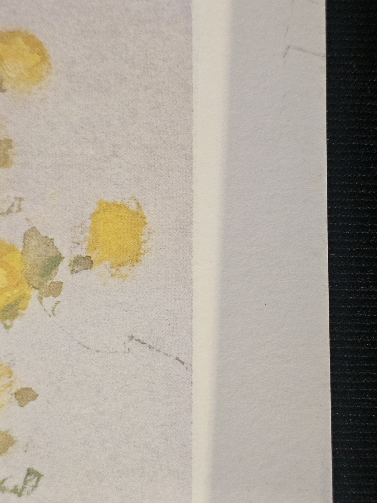 A Limited Edition Print of a Still life  Signed by Derek Brown - Buttercups