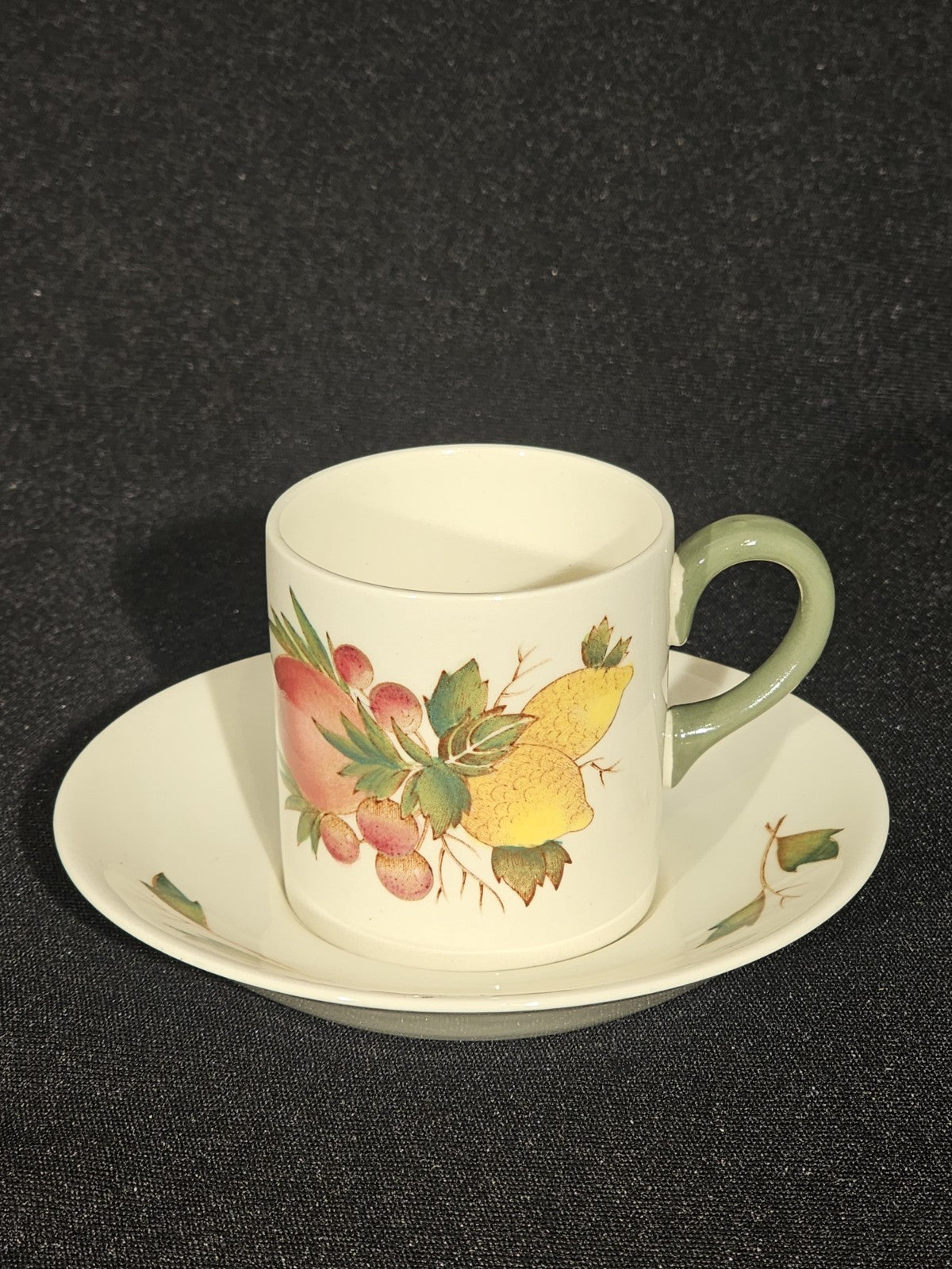 A Vintage Wedgwood Coffee Cup & Saucer Covent Garden Pattern
