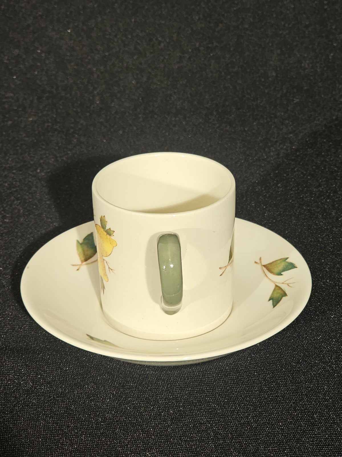 A Vintage Wedgwood Coffee Cup & Saucer Covent Garden Pattern