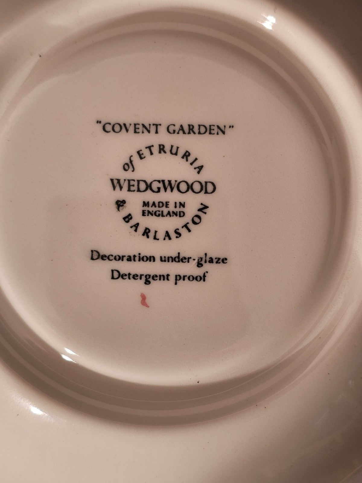 A Vintage Wedgwood Coffee Cup & Saucer Covent Garden Pattern