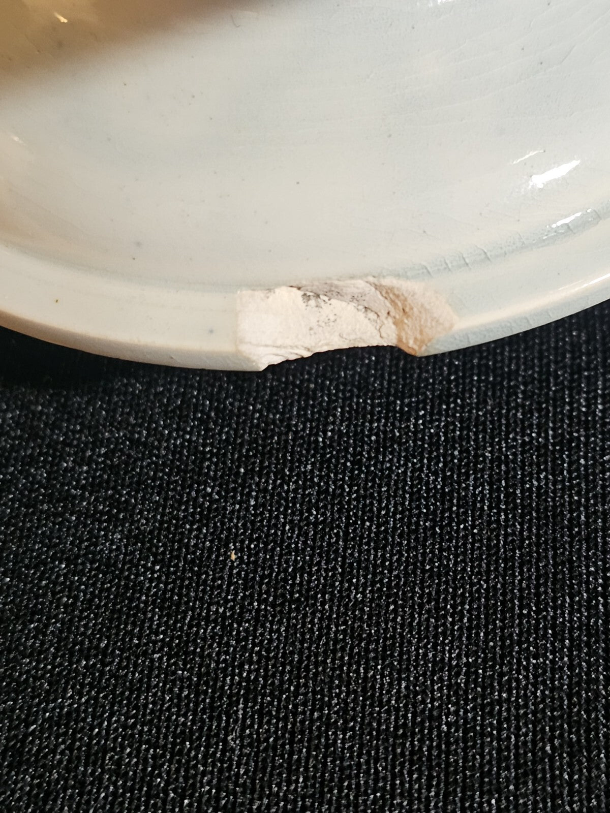 A Round Underglaze Blue Printed Pearlware Pedestal Bowl, C1800-10 A/F