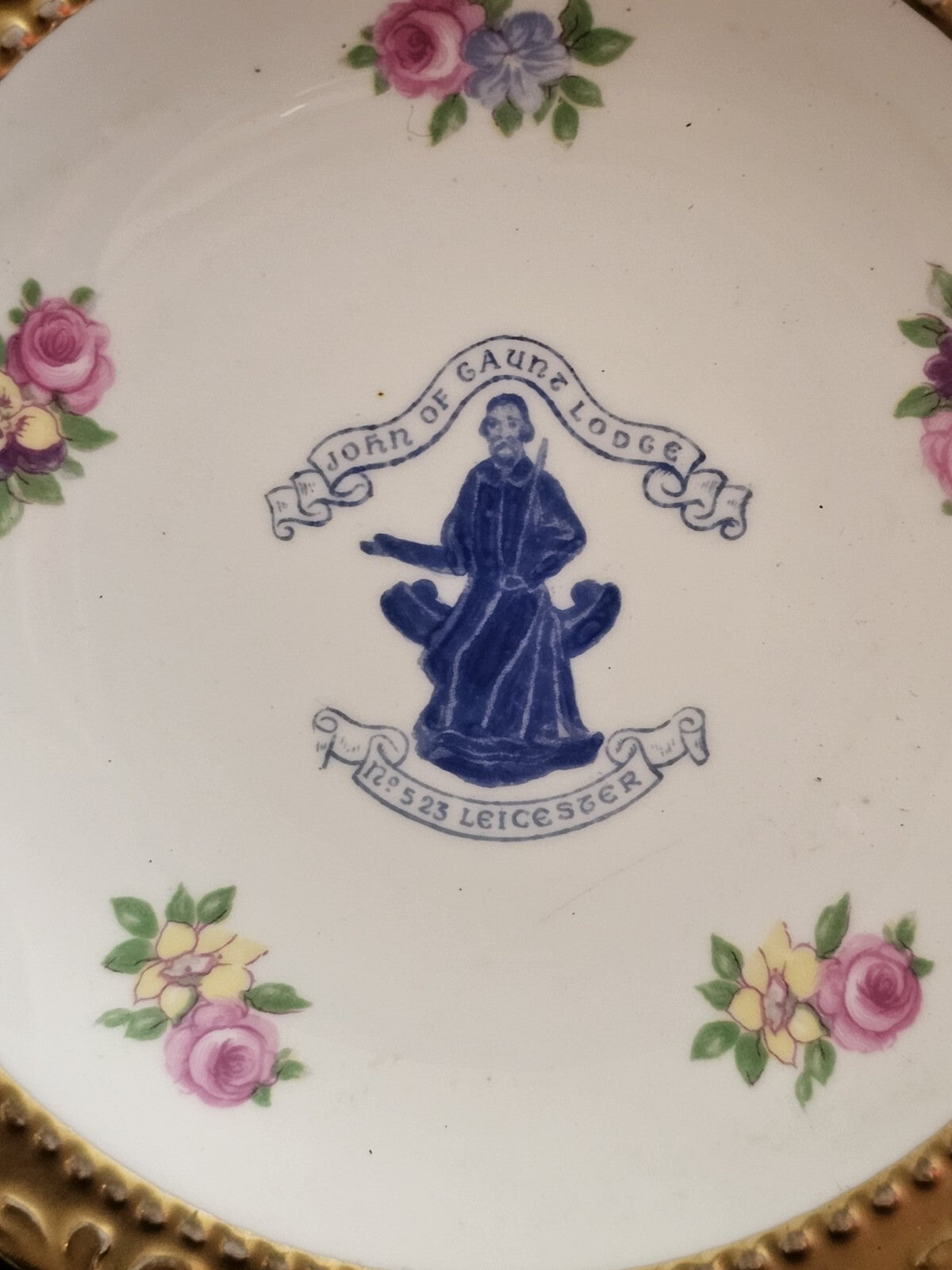 A Vintage Paragon Pin Dish for the John Gaunz Lodge Leicester