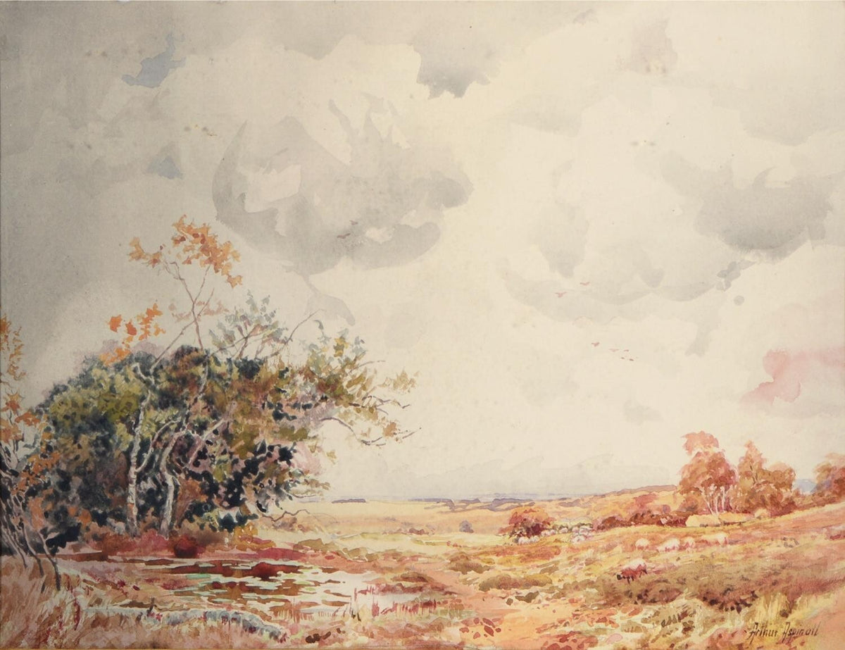 Arthur Aspinall (fl. Early 20th Century) - Berkshire, Signed, Water Colour