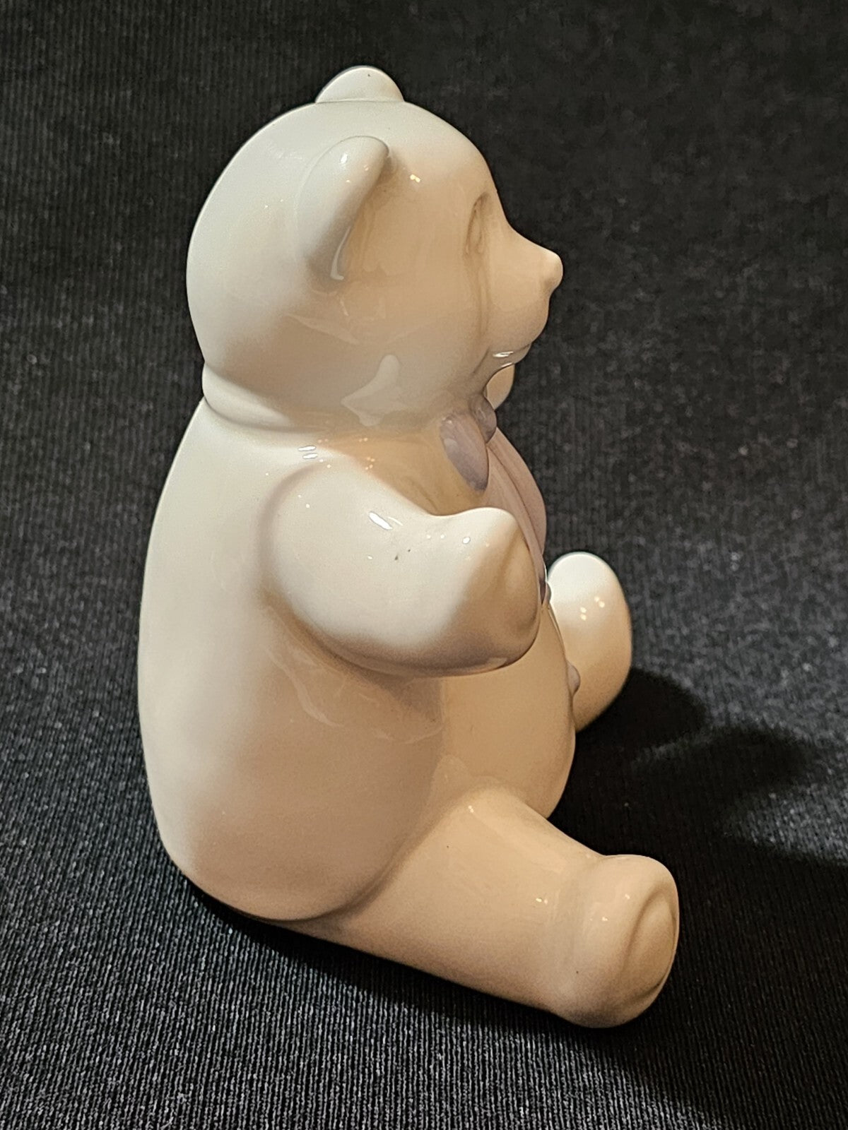 A Bone China Coalport Moments Baby Boy Teddy bear Figurine,