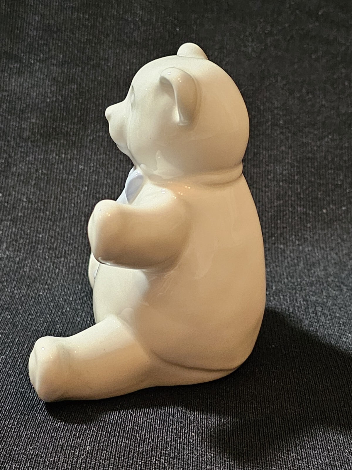 A Bone China Coalport Moments Baby Boy Teddy bear Figurine,