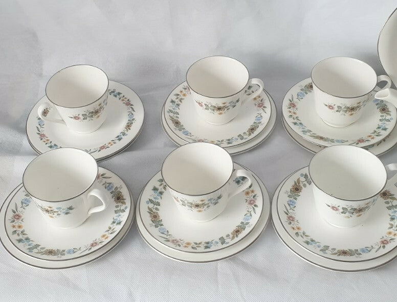 Royal Doulton tea service Pastorale pattern