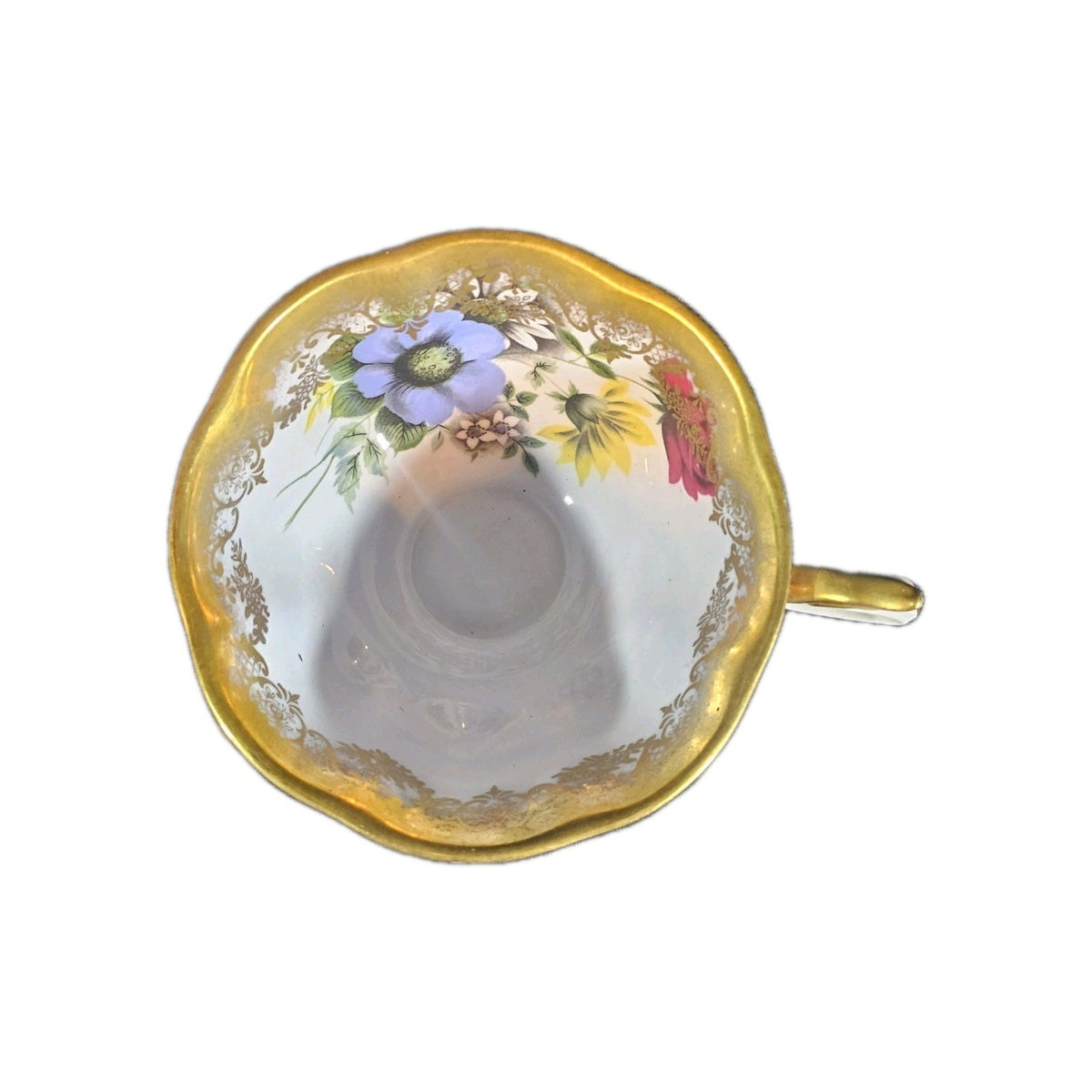 A Vintage Royal Albert Bone China Tea Cup & Saucer Portrait Series Pattern