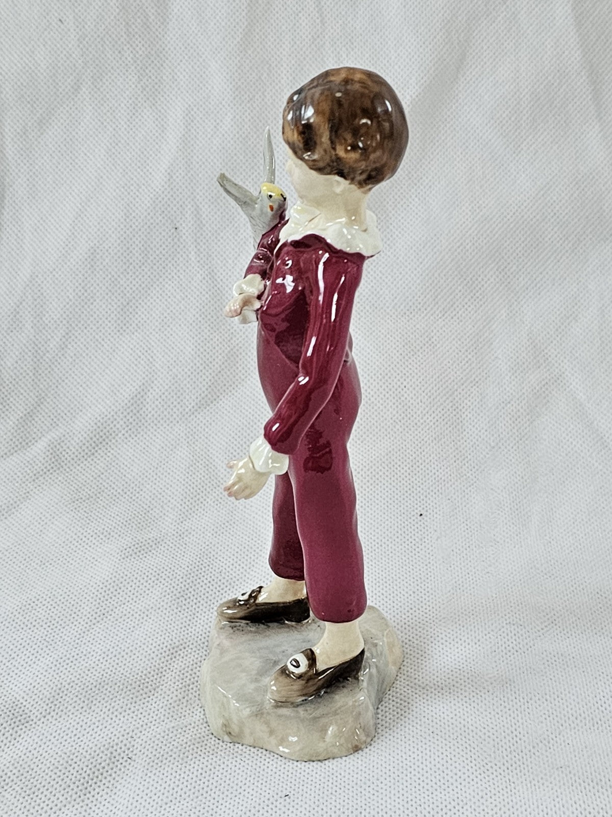 A Royal Worcester figure of the Parakeet, modelled by F G Doughty, no. 3087