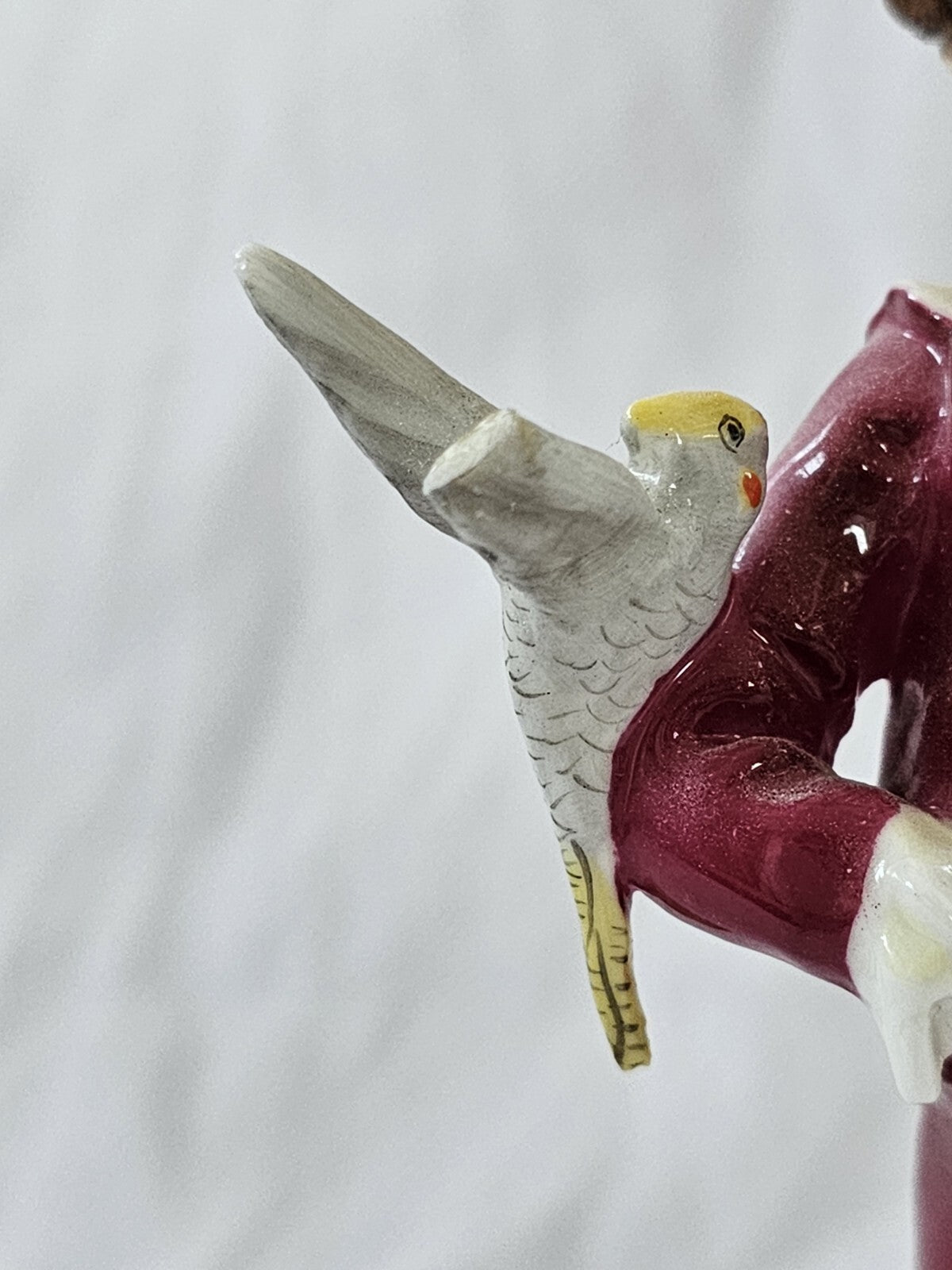 A Royal Worcester figure of the Parakeet, modelled by F G Doughty, no. 3087