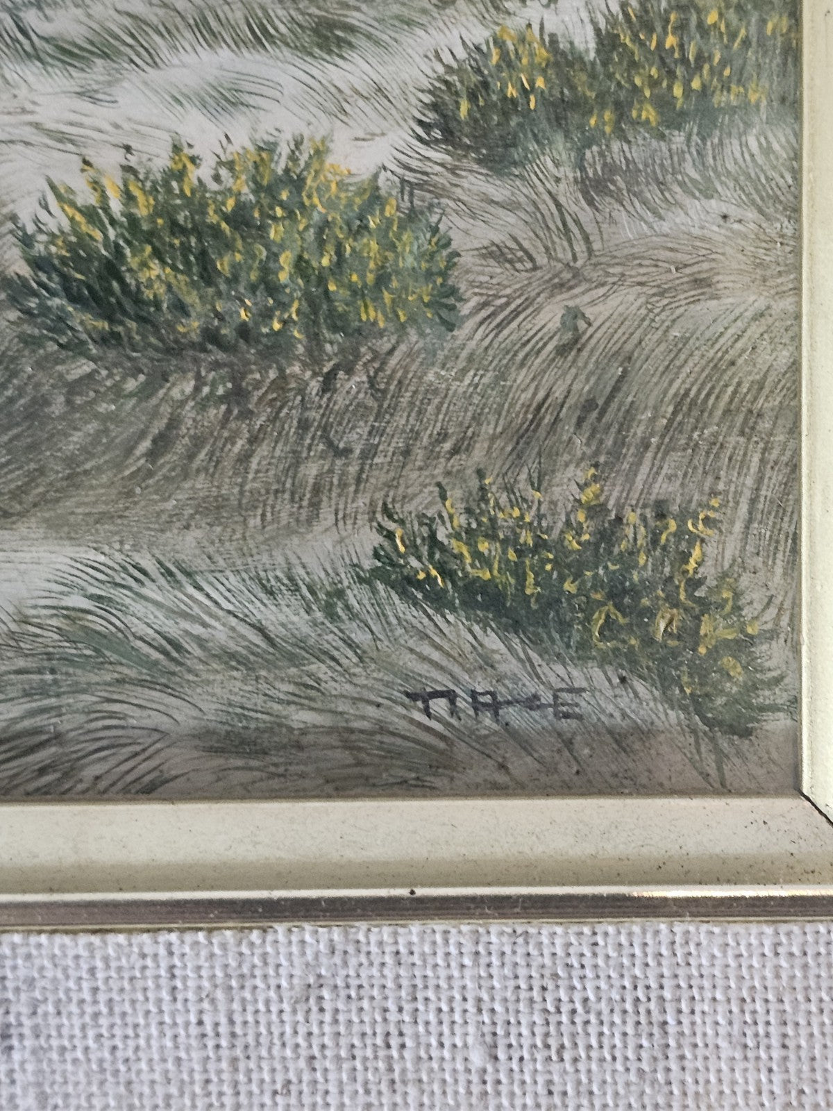 An Early 20thC Signed Oil on Board of a Seaside Landscape, Framed