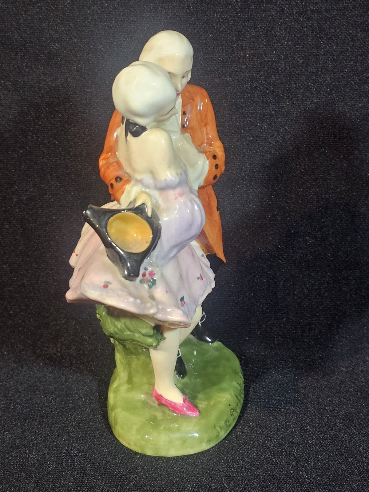 A Rare Antique Royal Doulton Figure Group of a Couple HN 581 - The Perfect Pair