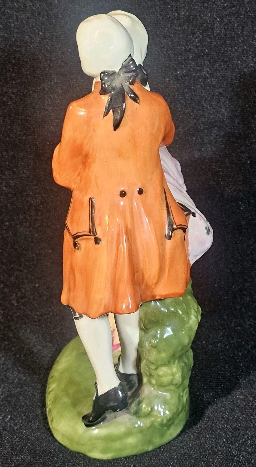 A Rare Antique Royal Doulton Figure Group of a Couple HN 581 - The Perfect Pair