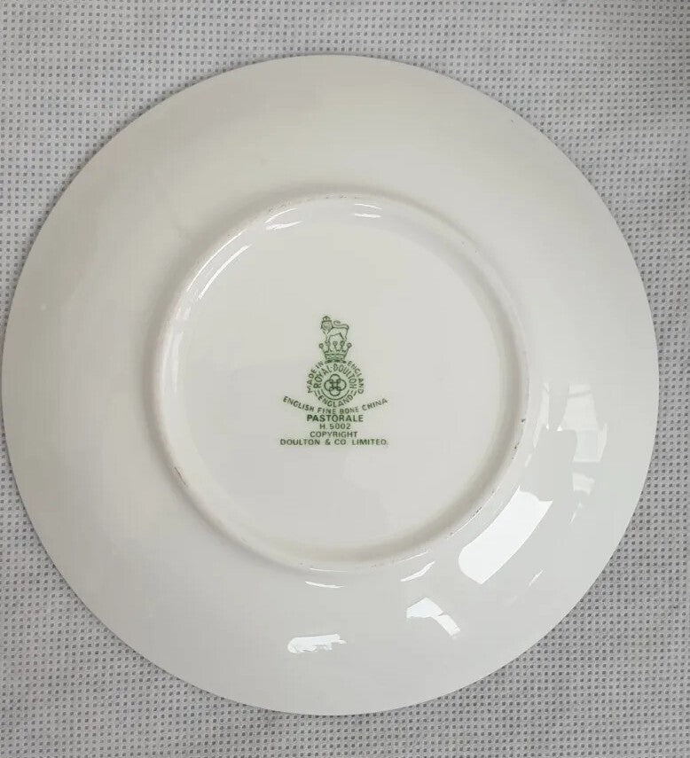 A ROYAL DOULTON BONE CHINA PASTORALE PATTERN DINNER SERVICE