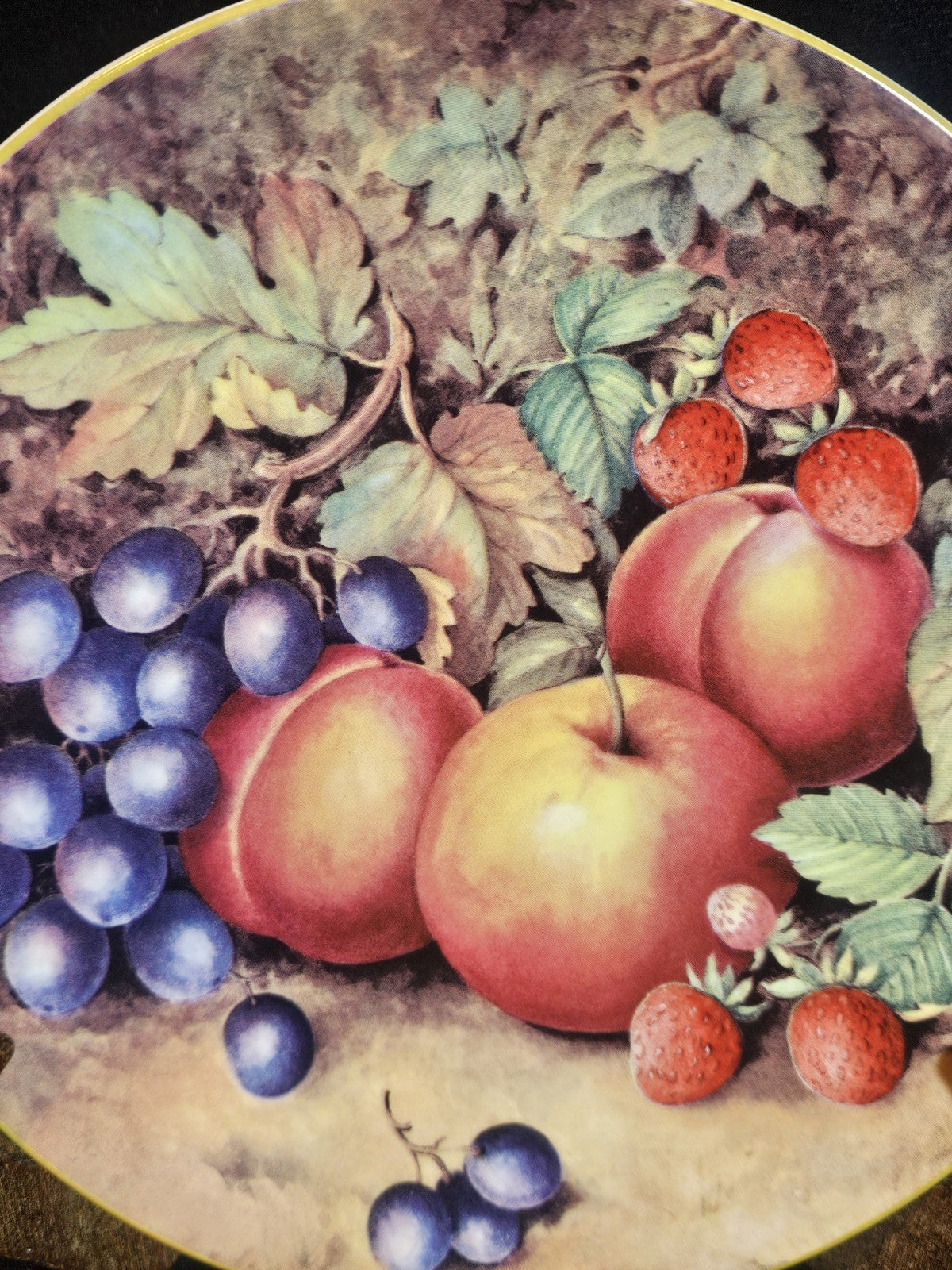 A Royal Worcester Fine Bone China Fruit Pattern Plate