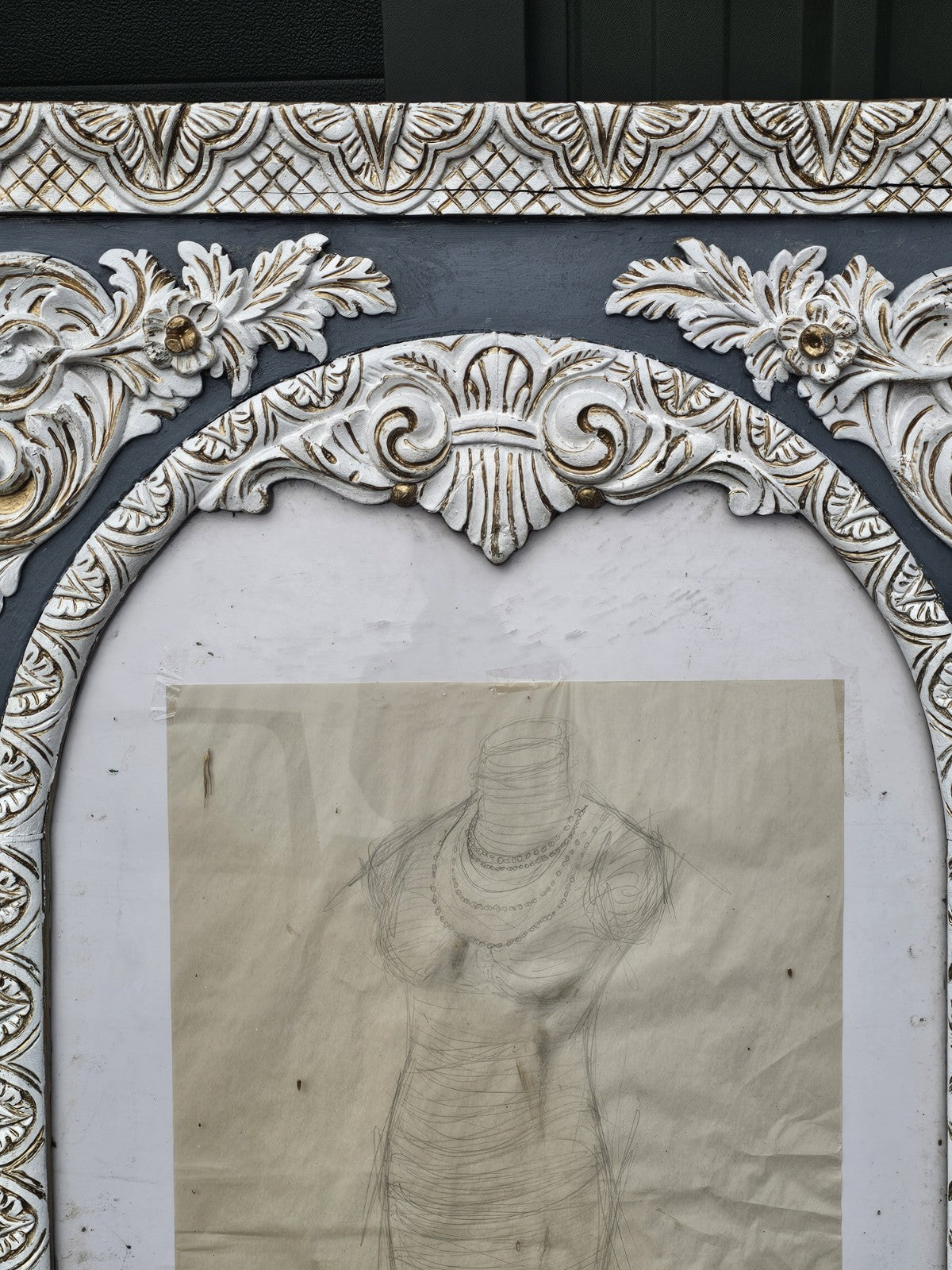 A 19thC Original Hand Carved Wooden Fairground Or Circus Sign