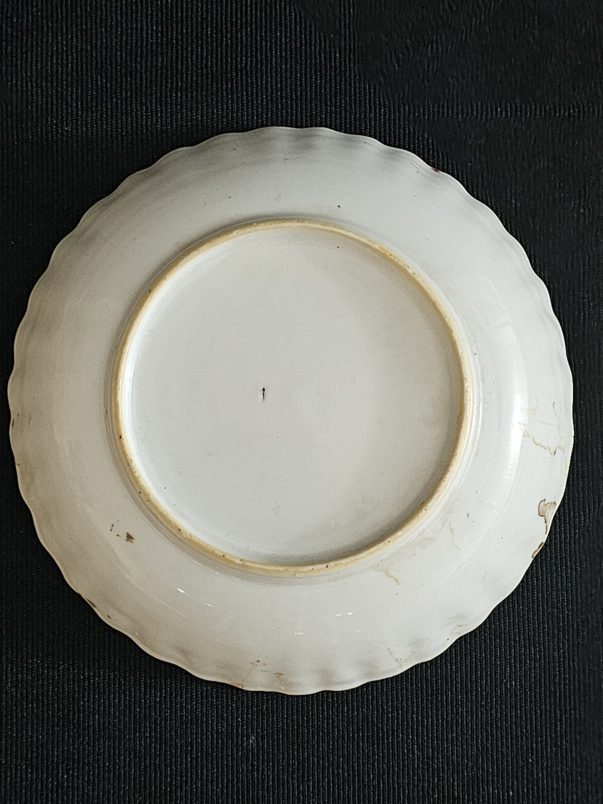 An Antique 18thC Chinese Export Famille Rose Tea Bowl & Saucer A/F