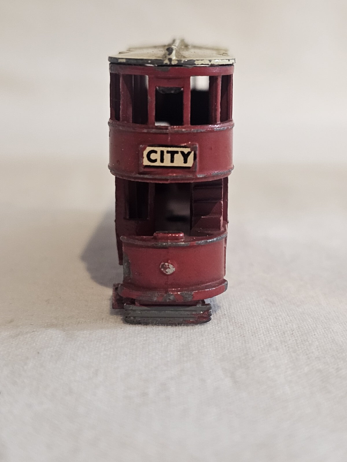 Lesney Matchbox Tram London Transport No.3 News Of The World No3 Trolley No.3