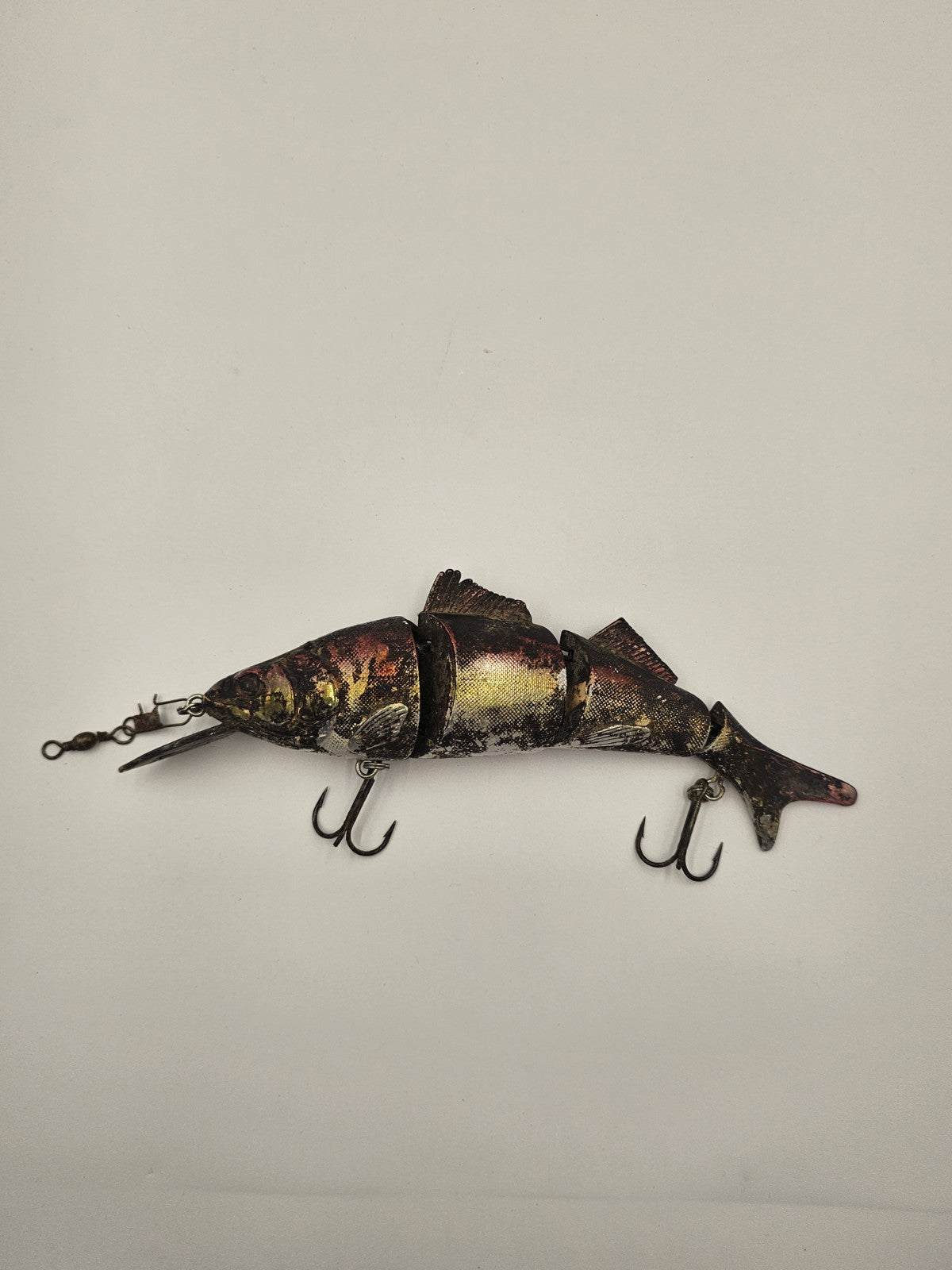 A Vintage Japanese Moving Fishing Lure, Hand Made