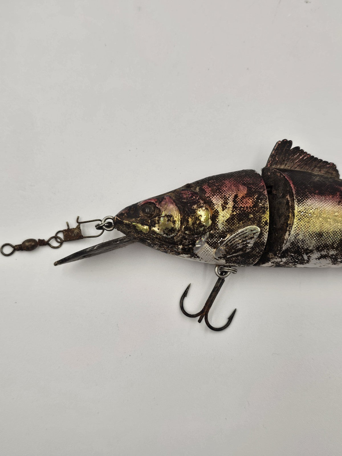A Vintage Japanese Moving Fishing Lure, Hand Made
