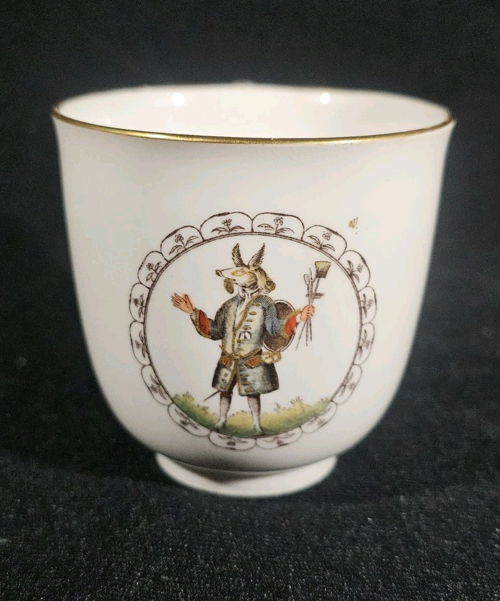 A Trusty Servant Bone China Coffee Cup Winchester Collage