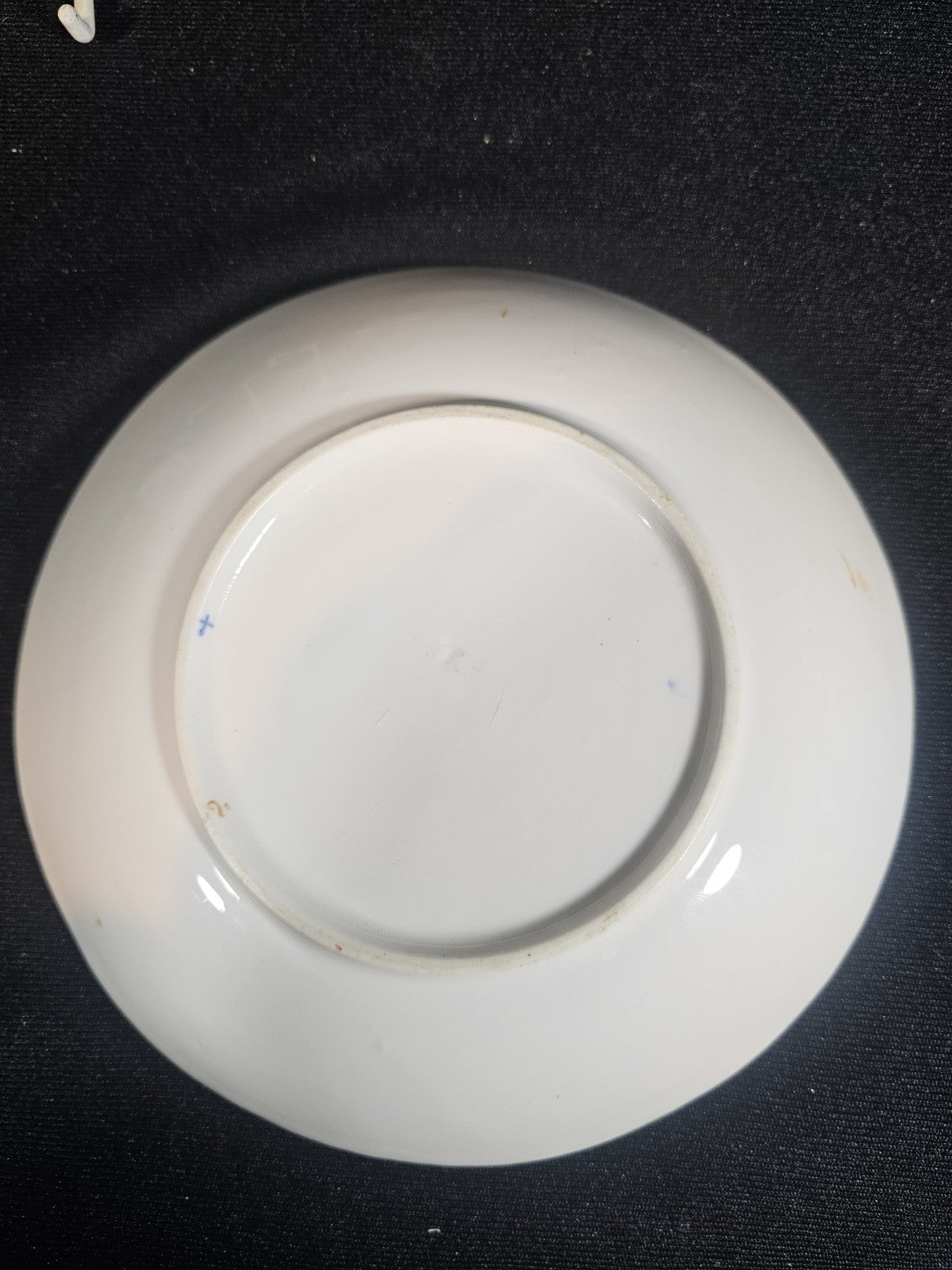 A 19thC English Chinoiserie Pattern Tea Cup and Saucer, Hand Decorated