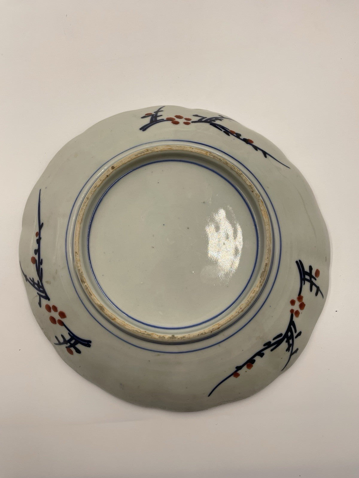 A Pair of Japanese Imari Porcelain Dishes Meiji Period 19thC