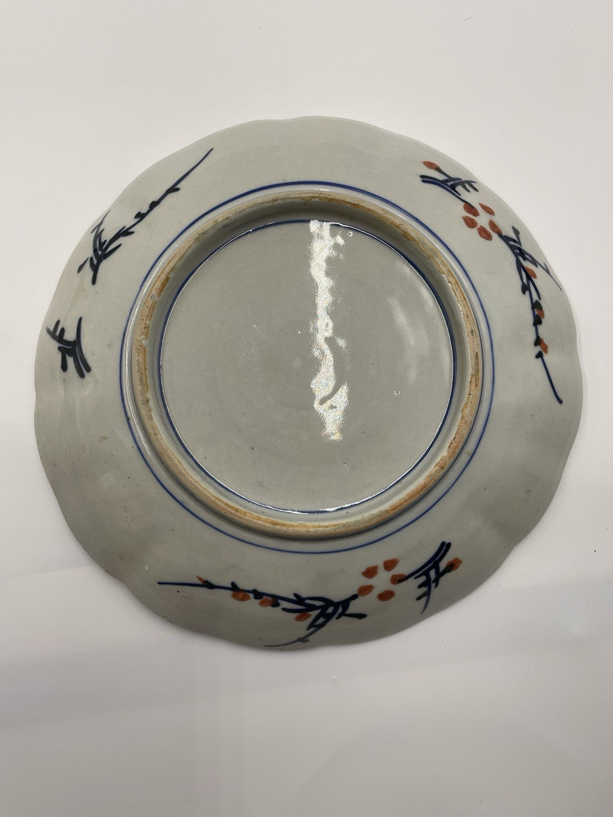 A Pair of Japanese Imari Porcelain Dishes Meiji Period 19thC