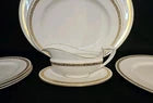 Vintage Royal Worcester Dinnerware Set Anniversary Pattern C1962 19-Piece