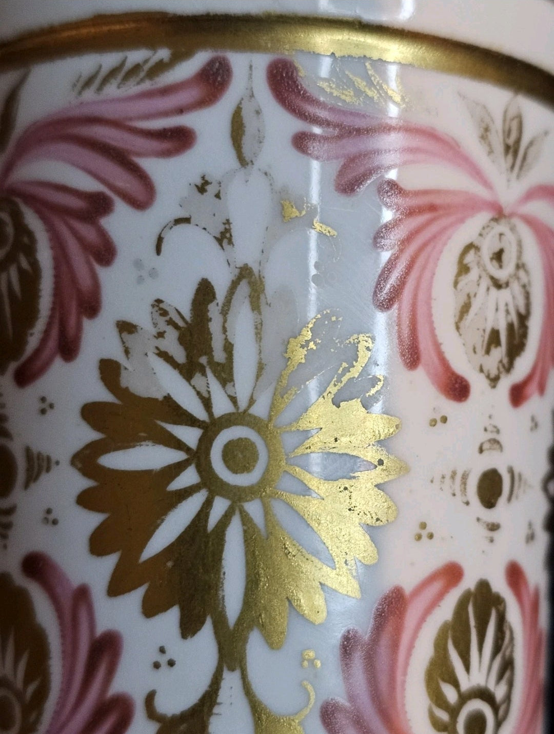 An Antique Bloor Derby Spill Vase Hand Painted C1820 Hand Painted