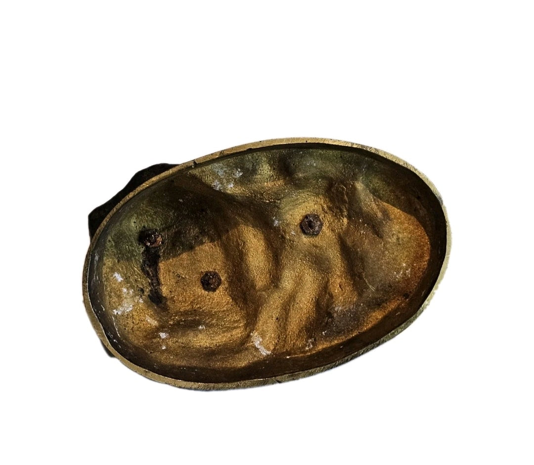 19thC A.M Bonegor (Russian) Bronze Sculpture of Two Cossacks on Horseback Signed